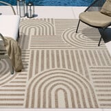 Berlin Japandi Buitenkleed Beige