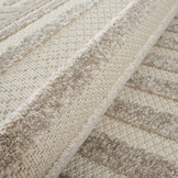 Berlin Japandi Rond Buitenkleed Beige