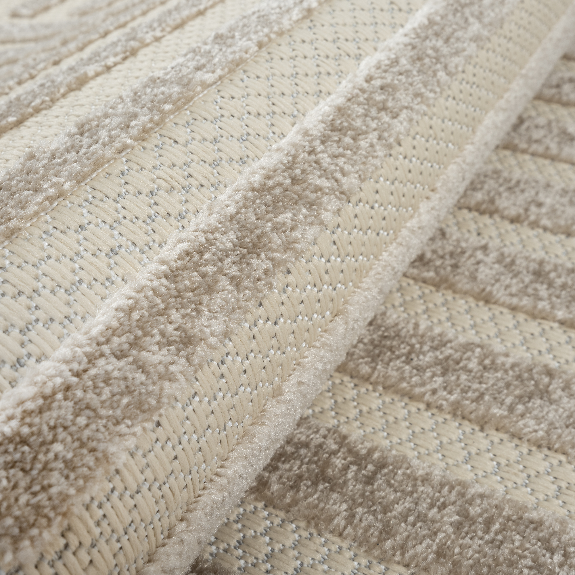 Berlin Japandi Rond Buitenkleed Beige
