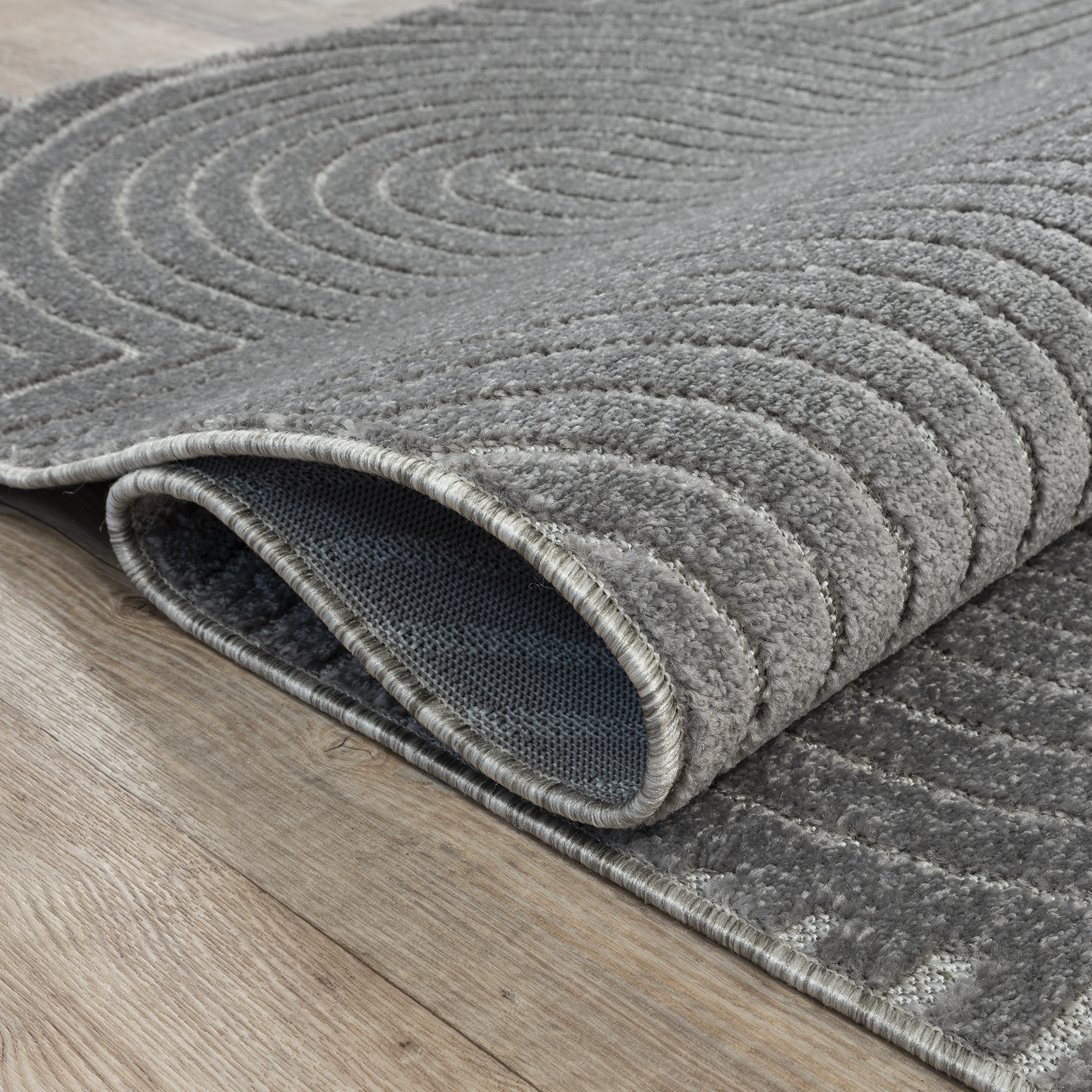 Berlin Outdoor - Japandi - Grijs - Buitenkleed Tuin - Weerbestendig -