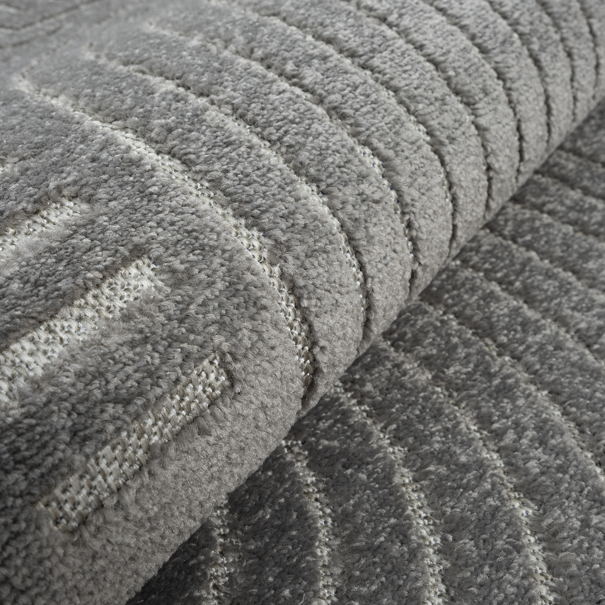 Berlin Outdoor - Japandi - Rond - Grijs - Buitenkleed Tuin - Weerbestendig -
