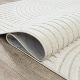 Berlin Outdoor - Japandi - Creme - Buitenkleed Tuin - Weerbestendig  -