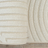 Berlin Outdoor - Japandi - Creme - Buitenkleed Tuin - Weerbestendig  -