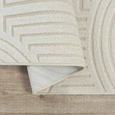 Berlin Outdoor - Japandi - Creme - Buitenkleed Tuin - Weerbestendig  -