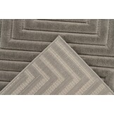 Viva Indoor & Outdoor - Japandi Buitenkleed - Effen Vloerkleed Tuin - Grijs