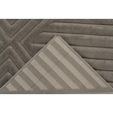 Viva Indoor & Outdoor - Japandi Buitenkleed - Effen Vloerkleed Tuin - Grijs