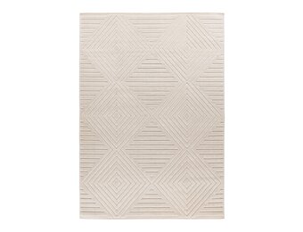 Viva Indoor & Outdoor - Japandi Buitenkleed - Effen Vloerkleed Tuin - Creme