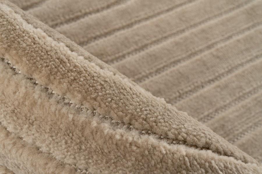 Viva Indoor & Outdoor - Japandi Buitenkleed - Effen Vloerkleed Tuin - Beige