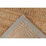 Nature Jute Tapijt - Geweven Vloerkleed - Effen - Bohemian