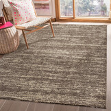 Relax Oslo - Laagpolig Effen Vloerkleed - Modern Tapijt - Bruin