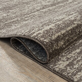 Relax Oslo - Laagpolig Effen Vloerkleed - Modern Tapijt - Bruin