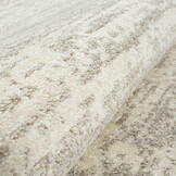 Relax Oslo - Laagpolig Effen Vloerkleed - Modern Tapijt - Creme