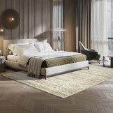 Relax Oslo - Laagpolig Effen Vloerkleed - Modern Tapijt - Creme