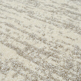 Relax Oslo - Laagpolig Effen Vloerkleed - Modern Tapijt - Creme