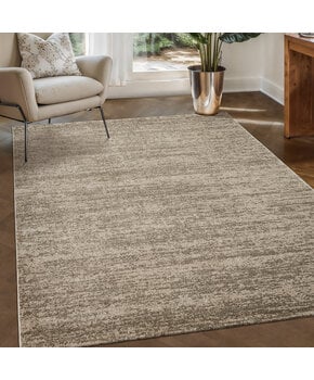 Relax Oslo - Laagpolig Effen Vloerkleed - Modern Tapijt - Beige