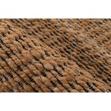 Nature Jute Tapijt - Geweven Rond Vloerkleed - Effen - Bohemian