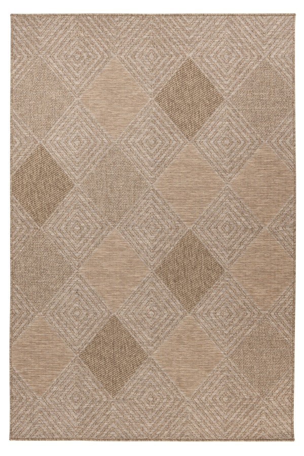 Costa Buitenkleed - In & Outdoor - Weerbestendig Tuinkleed - Sisal- Beige