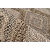 Costa Buitenkleed - In & Outdoor - Weerbestendig Tuinkleed - Sisal- Beige