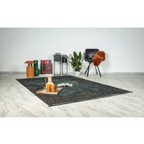 Luxury Picasso Art Elysee Laagpolig Velvet Vloerkleed Groen