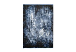 Luxury Picasso Art Elysee Laagpolig Velvet Vloerkleed Blauw