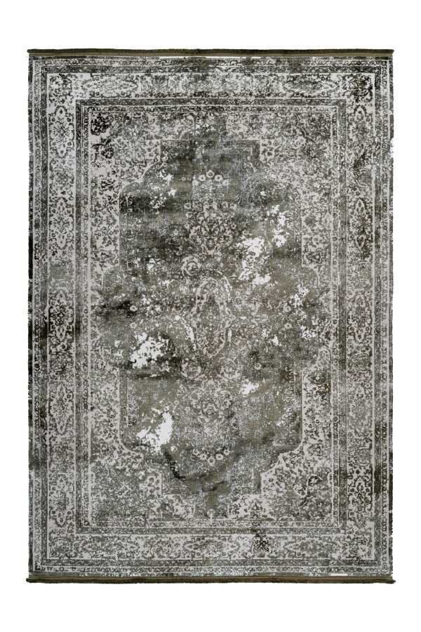 Luxury Picasso Elysee Laagpolig Velvet Vloerkleed Groen