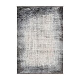 Luxury Picasso Elysee Laagpolig Velvet Vloerkleed Zilver
