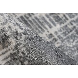 Luxury Picasso Elysee Laagpolig Velvet Vloerkleed Zilver