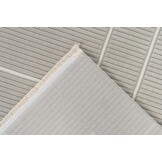 Basic Home Abstract Vloerkleed - Laagpolig Tapijt - Soft Touch - Effen - Lichtgrijs
