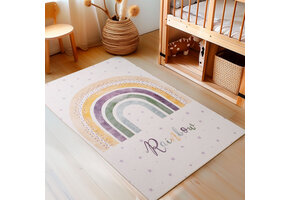 Tapijtenloods Play Kids - Vloerkleed Kinderkamer -  Rainbow - Laagpolig Speelkleed -  Multi
