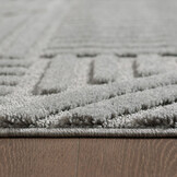 Japandi ART - Vloerkleed Boho - Scandinavisch - Laagpolig Effen - Grijs