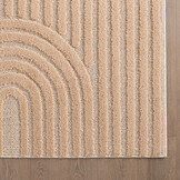 Japandi ART - Vloerkleed Boho - Scandinavisch - Laagpolig Effen - Oud Roze