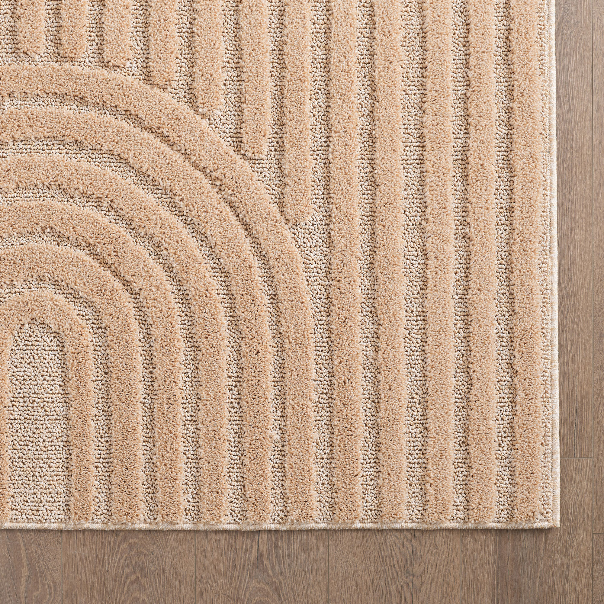 Japandi ART - Vloerkleed Boho - Scandinavisch - Laagpolig Effen - Oud Roze