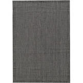 Solid Tuin - Buitenkleed - Indoor & Outdoor - Laagpolig Effen - Zwart