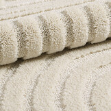 Tapijtenloods Japandi ART - Vloerkleed Boho - Scandinavisch - Laagpolig Effen - Creme