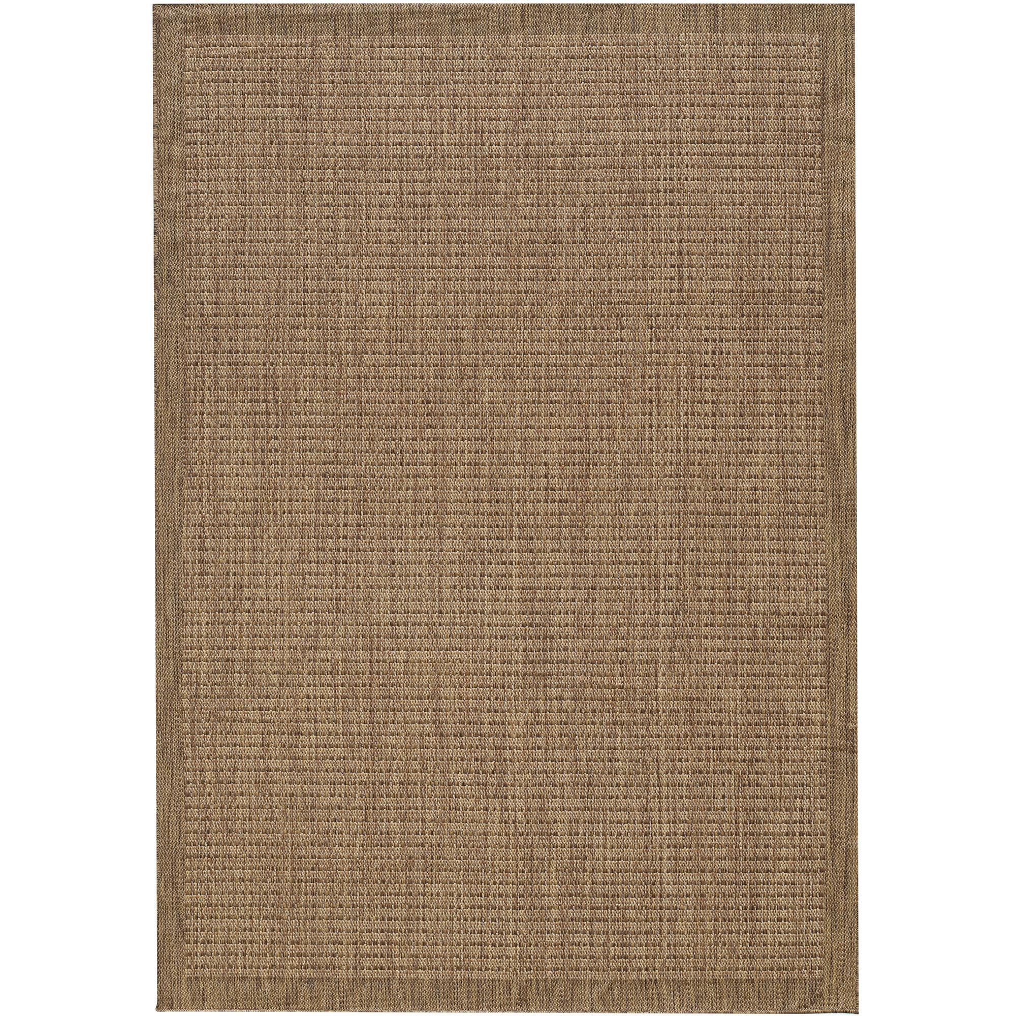 Solid Tuin - Buitenkleed - Indoor & Outdoor - Laagpolig Effen - Bruin Beige