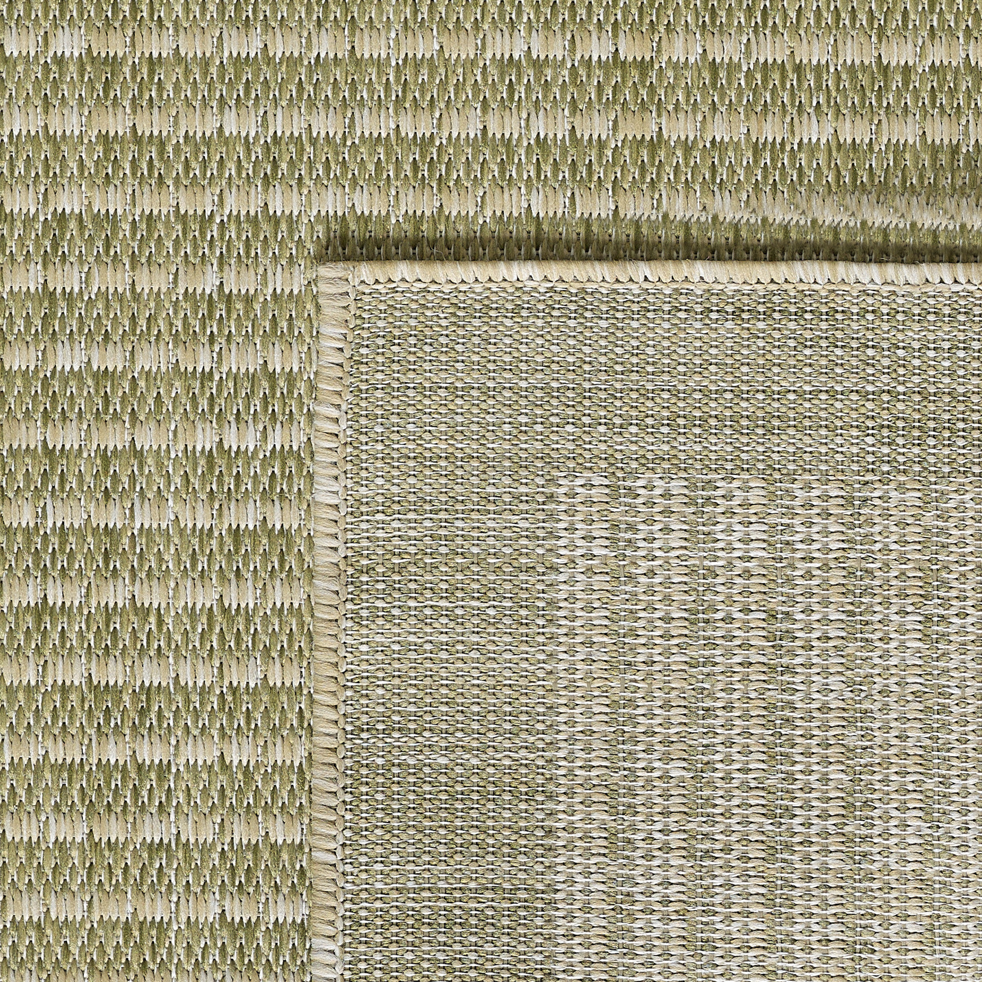 Solid Tuin - Buitenkleed - Indoor & Outdoor - Laagpolig Effen - Groen