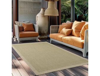 Solid Tuin - Buitenkleed - Indoor & Outdoor - Laagpolig Effen - Groen