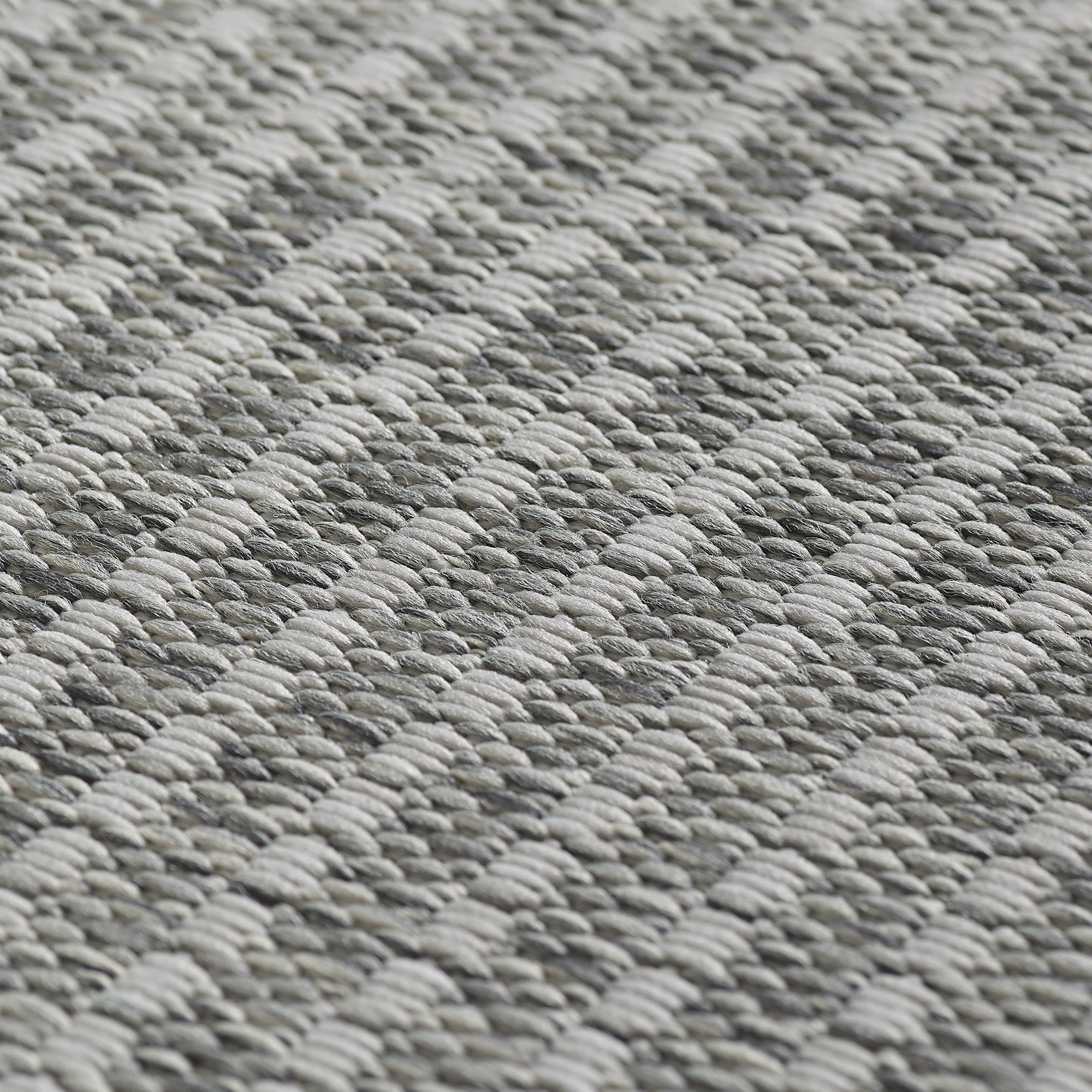 Solid Tuin - Rond Buitenkleed - Indoor & Outdoor - Laagpolig Effen - Grijs