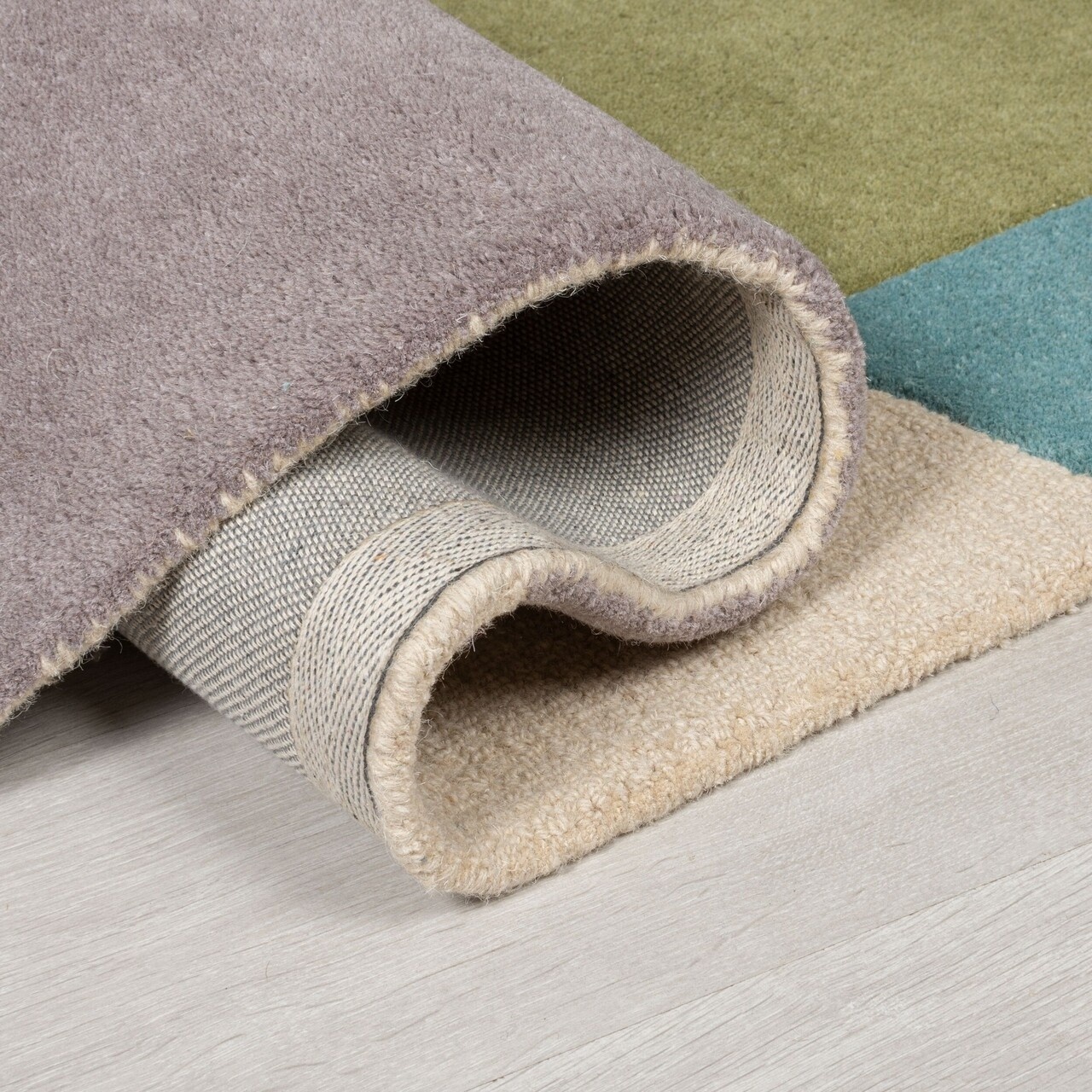 Glow Flair Wollen Vloerkleed Laagpolig Multi - 160x230 cm