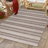 Sunny Outdoor - Tuin Buitenkleed - Vintage Design - Beige - Vloerkleed voor Tuin Terras Balkon