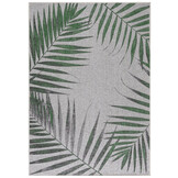 Sunny Outdoor - Tuin Buitenkleed - Palm Design - Groen - Vloerkleed voor Tuin Terras Balkon