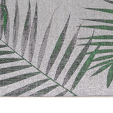 Sunny Outdoor - Tuin Buitenkleed - Palm Design - Groen - Vloerkleed voor Tuin Terras Balkon
