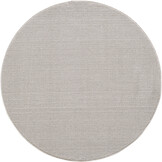 Loom Uni Effen Vloerkleed - Rond - Uni Kleur - Creme - Woonkamer Slaapkamer Tapijt - Laagpolig