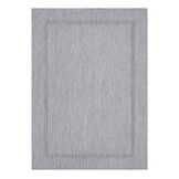 Relax Uni Tuin - Buitenkleed - Indoor & Outdoor - Laagpolig Effen - Zilver