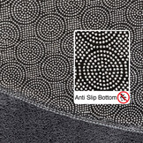 Sky Soft Uni Basic - Rond Vloerkleed - Laagpolig - Effen Kleur - Grijs - Woonkamer Tapijt - Anti-Slip Rug