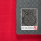 Sky Soft Uni Basic - Vloerkleed - Laagpolig - Effen Kleur - Rood - Woonkamer Tapijt - Anti-Slip Rug