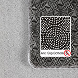 Sky Soft Uni Basic - Vloerkleed - Laagpolig - Effen Kleur - Zilver - Woonkamer Tapijt - Anti-Slip Rug