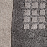 Nomade Organi Vloerkleed Organisch Wol Laagpolig Grijs