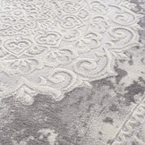 Harmony Vloerkleed - Rechthoekig - Klassieke Orient Look - Grijs