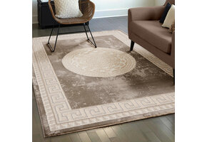 Harmony Oosters Vloerkleed Medaillon Beige